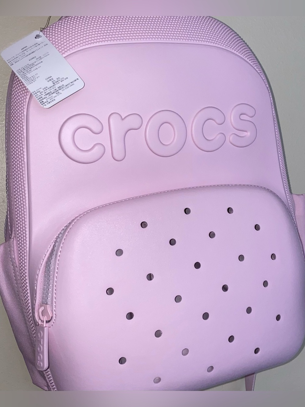 Crocs classic backpack New with tags Pink milk